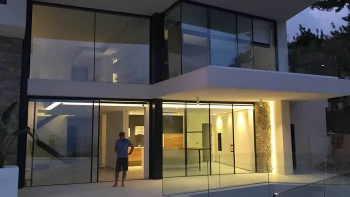 Façades en béton ciré Satine