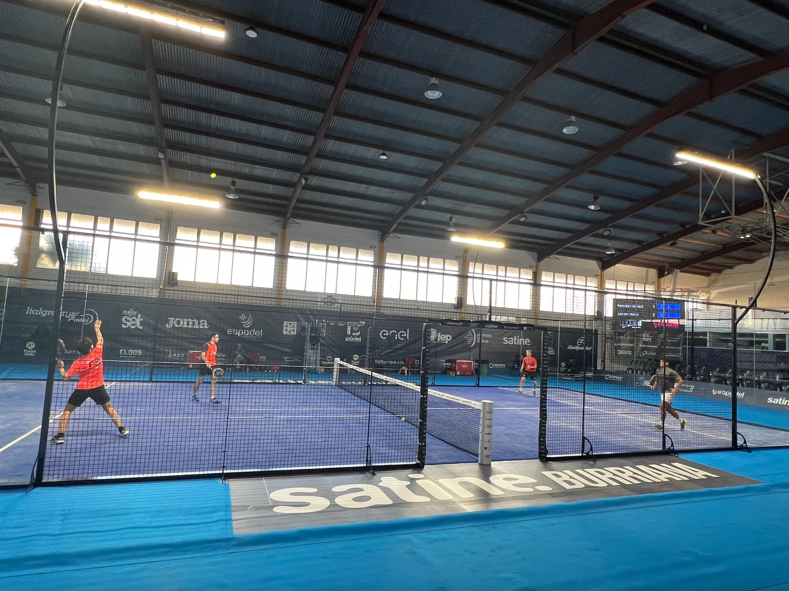 El torneo de pádel FIP Gold Satine de Burriana define sus cuadros finales, que empiezan este viernes