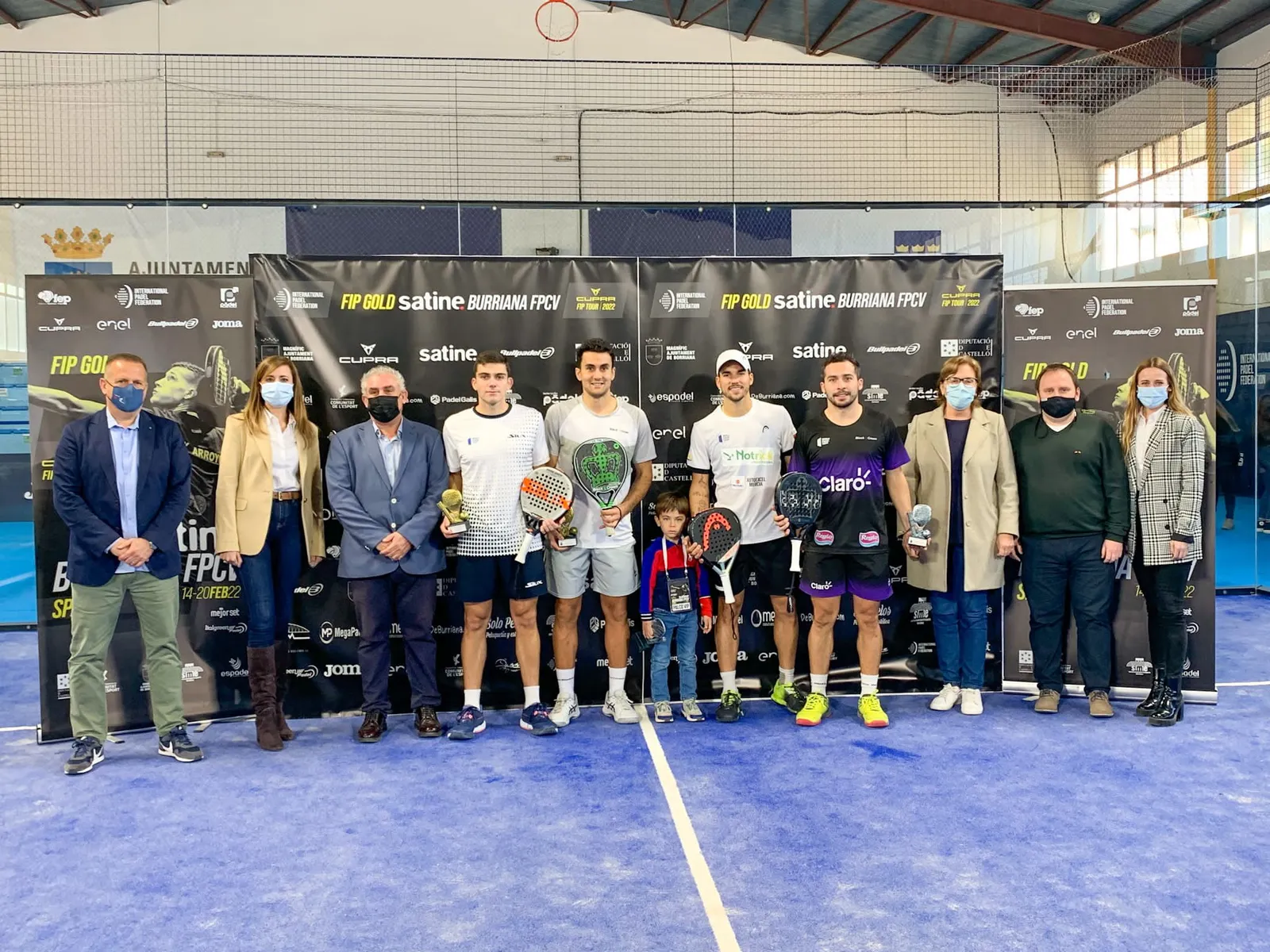 El FIP Gold Satine Burriana ya tiene campeones